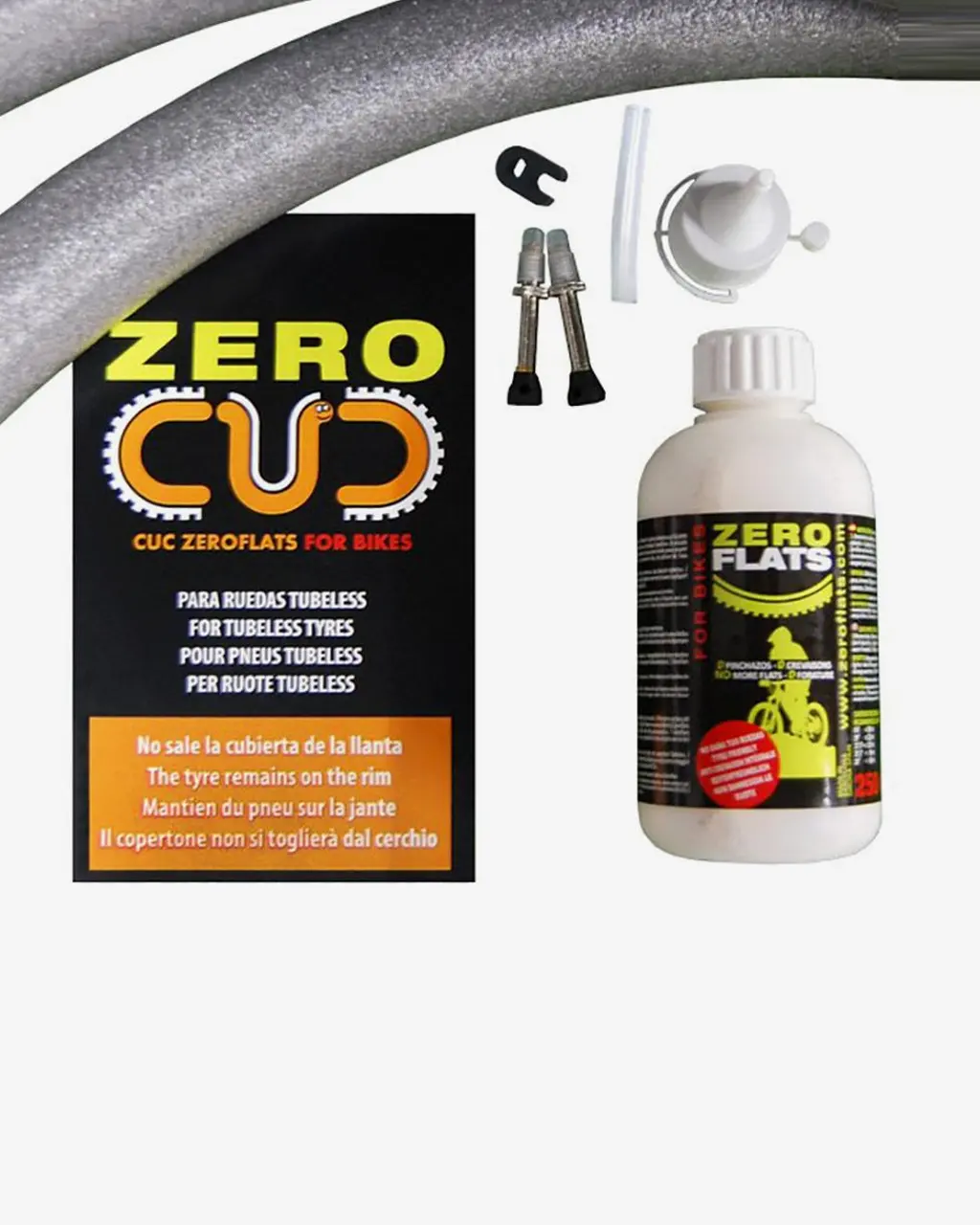 Kit de conversion tubeless ZeroFlats Zerocuc 40 mm-27.5'