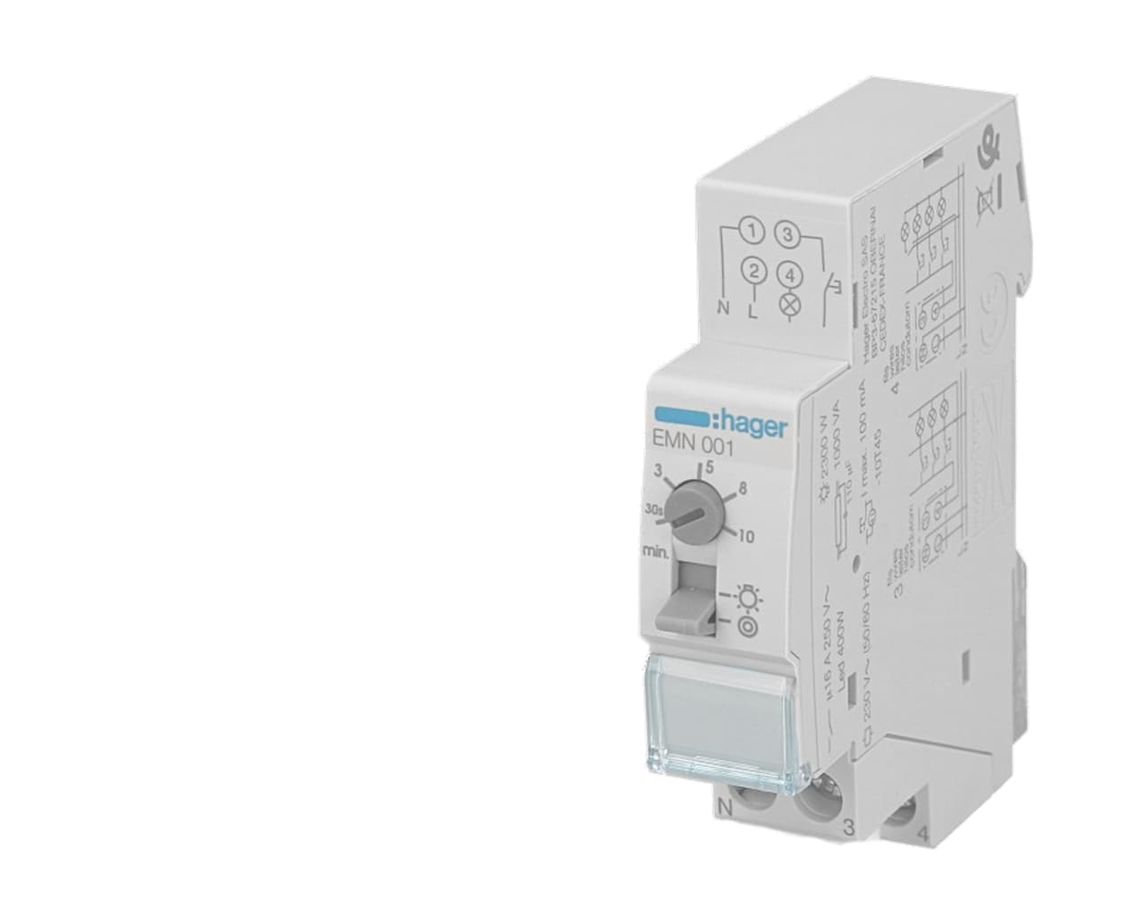 Minuterie d'escalier 230V Hager