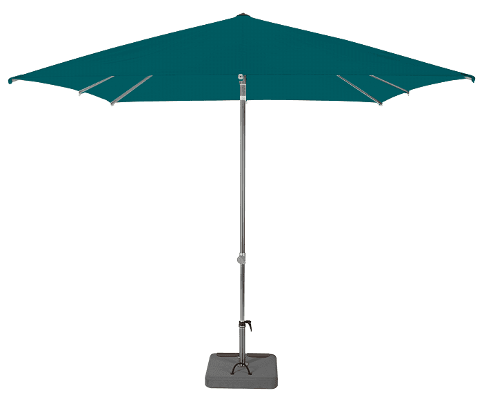 Parasol droit et inclinable Sunpop Carré 250x250 Acrylique sunbrella premium Charron | La Maison du Parasol