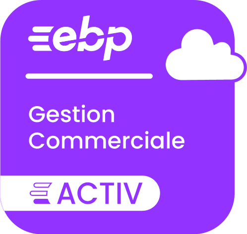 EBP Gestion Commerciale ACTIV en ligne 2025 | Service Privilège | 1 Appareil | 1 An | Téléchargement