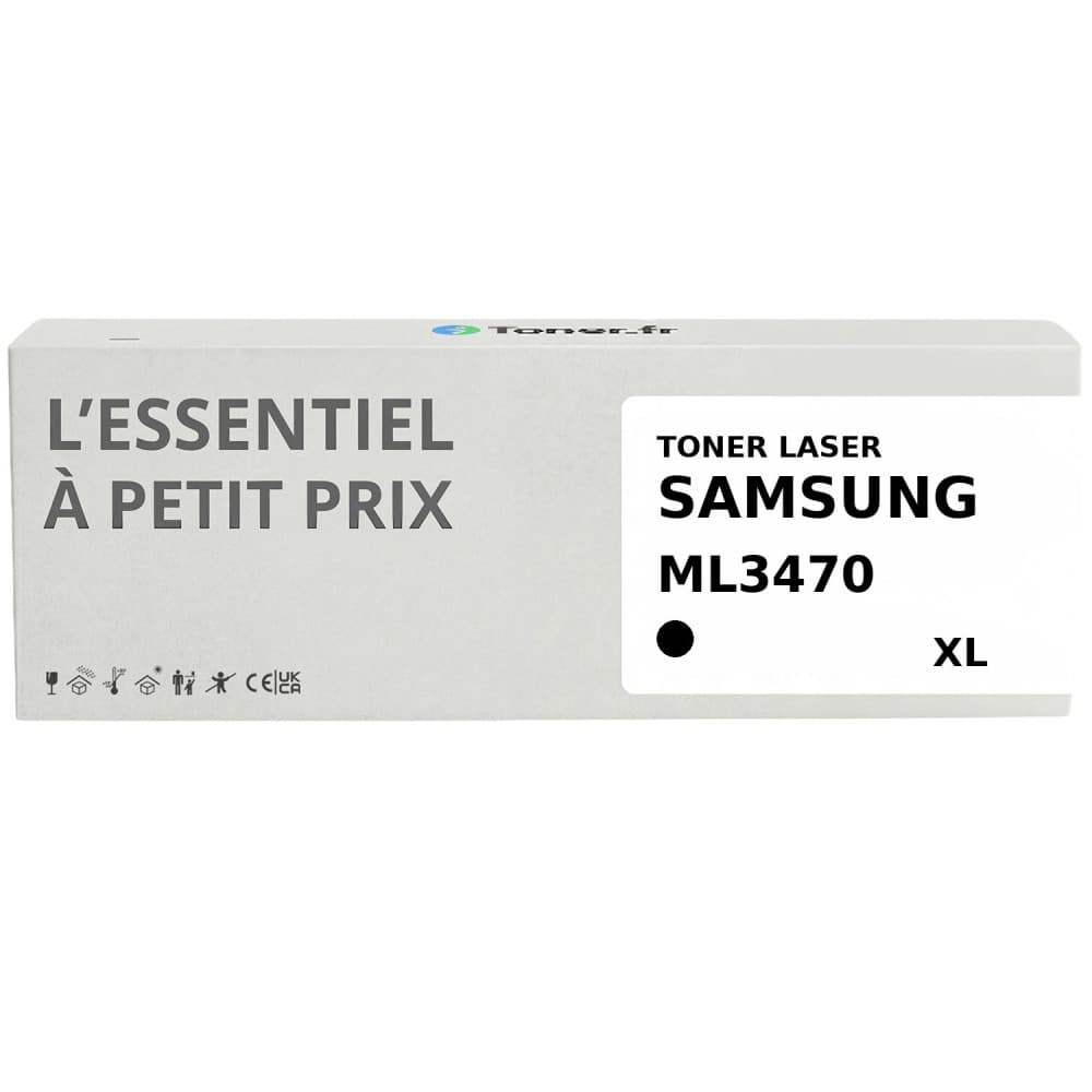 Toner compatible Samsung ML3470 XL Noir